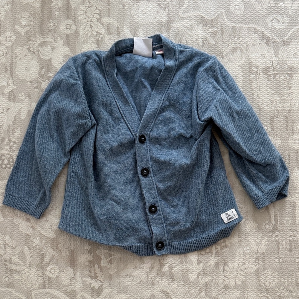 Zara Blue Kids Cardigan size 12-18m